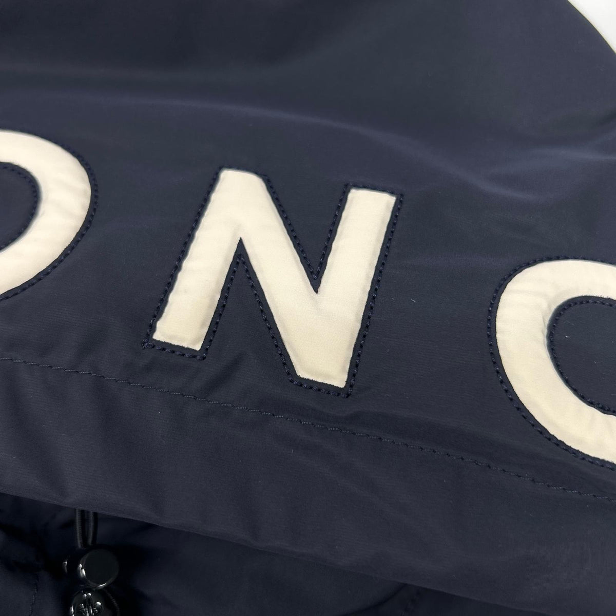 MONCLER 25' SASSIERE Navy Nylon Jacket Size 2