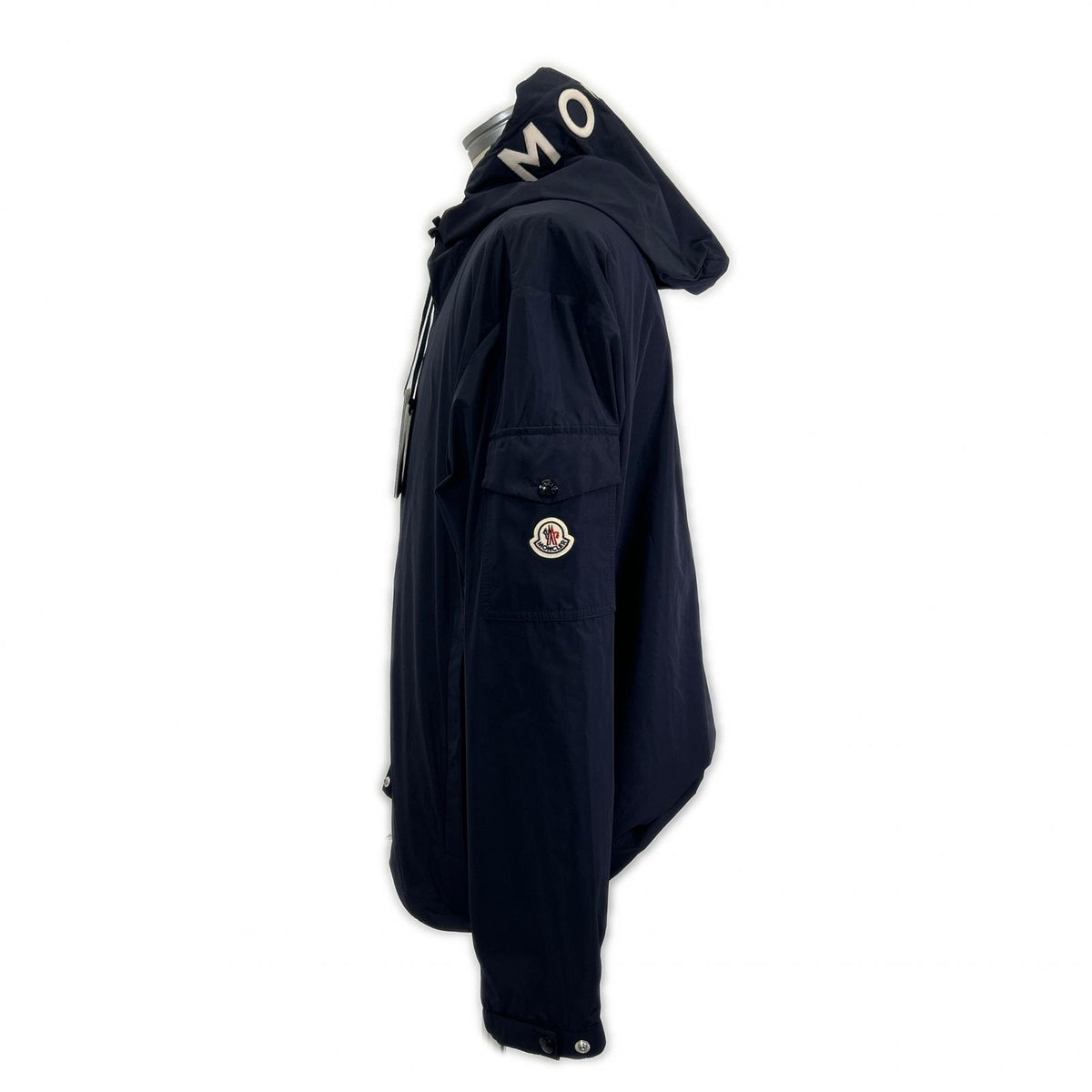 MONCLER 25' SASSIERE Navy Nylon Jacket Size 2