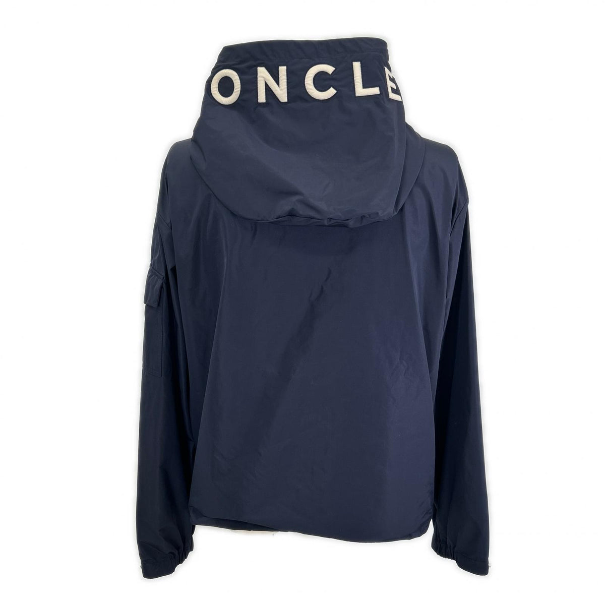 MONCLER 25' SASSIERE Navy Nylon Jacket Size 2