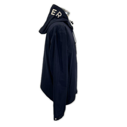 MONCLER 25' SASSIERE Navy Nylon Jacket Size 2