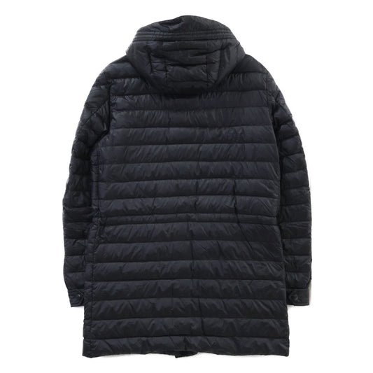 MONCLER BENJAMIN Nylon Hooded Down Jacket Black Size 1