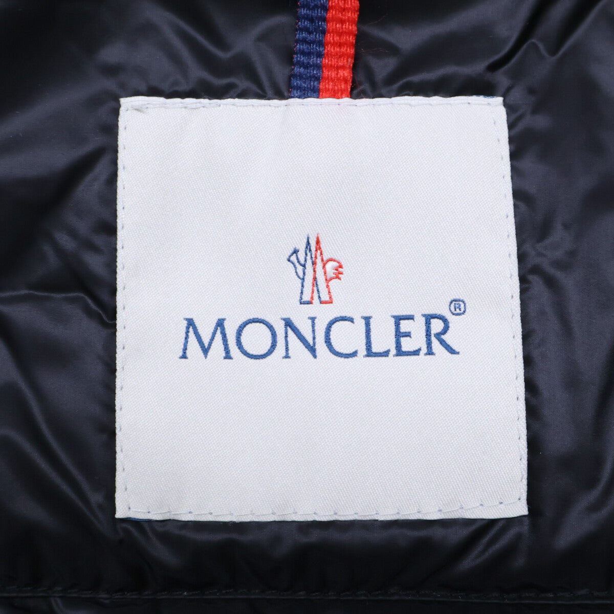 MONCLER BENJAMIN Nylon Hooded Down Jacket Black Size 1