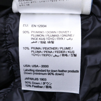MONCLER BENJAMIN Nylon Hooded Down Jacket Black Size 1
