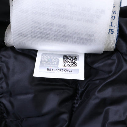 MONCLER BENJAMIN Nylon Hooded Down Jacket Black Size 1