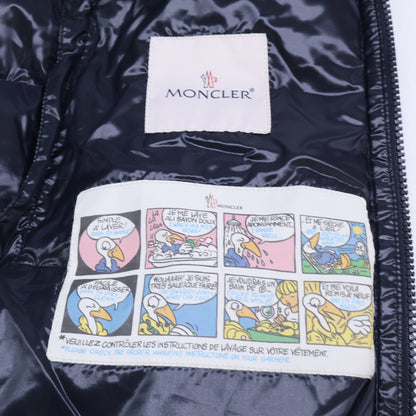 MONCLER LACET Nylon Hooded Down Vest Navy Size 1