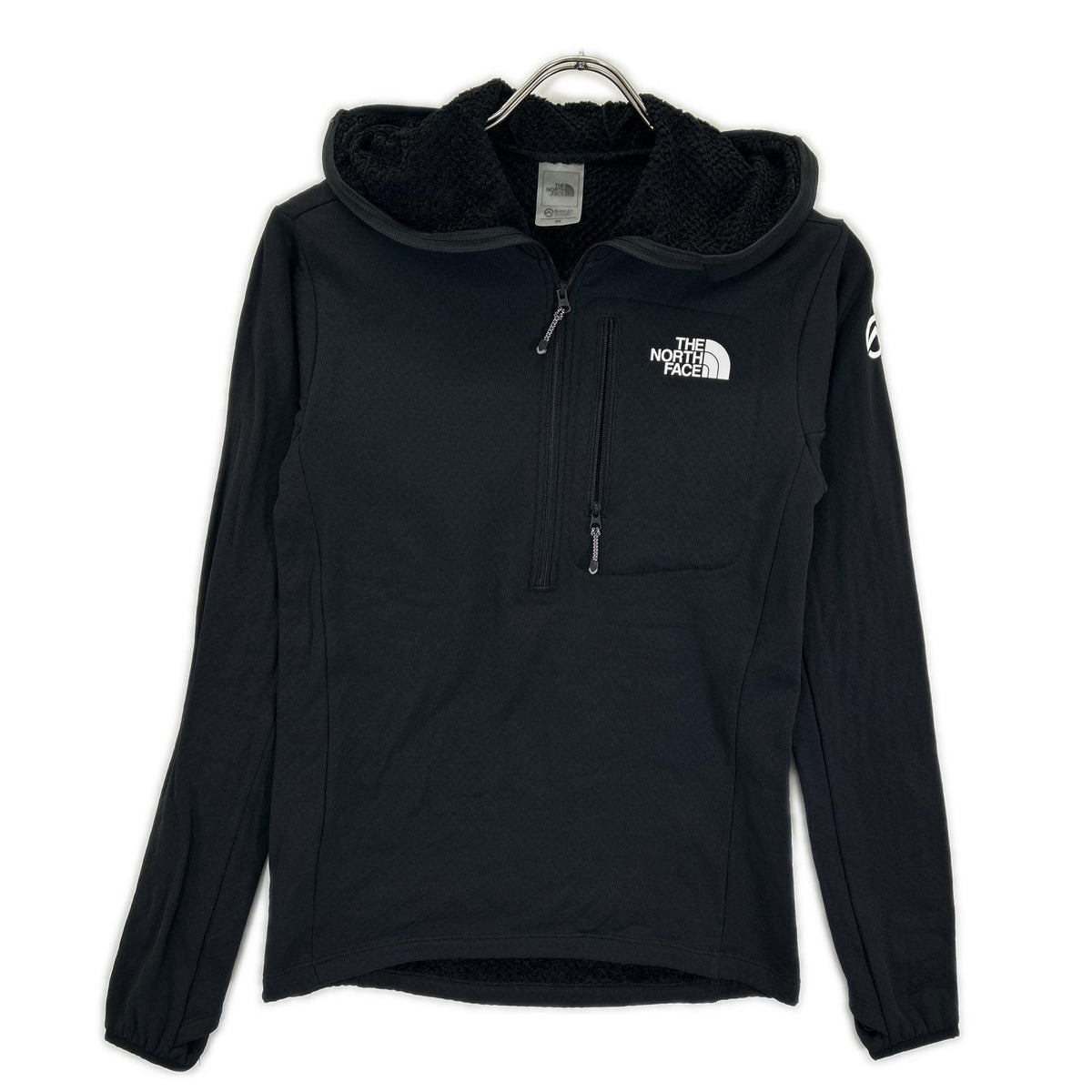THE NORTH FACE NL22321 Expedition Grid Hoodie Black Size WS