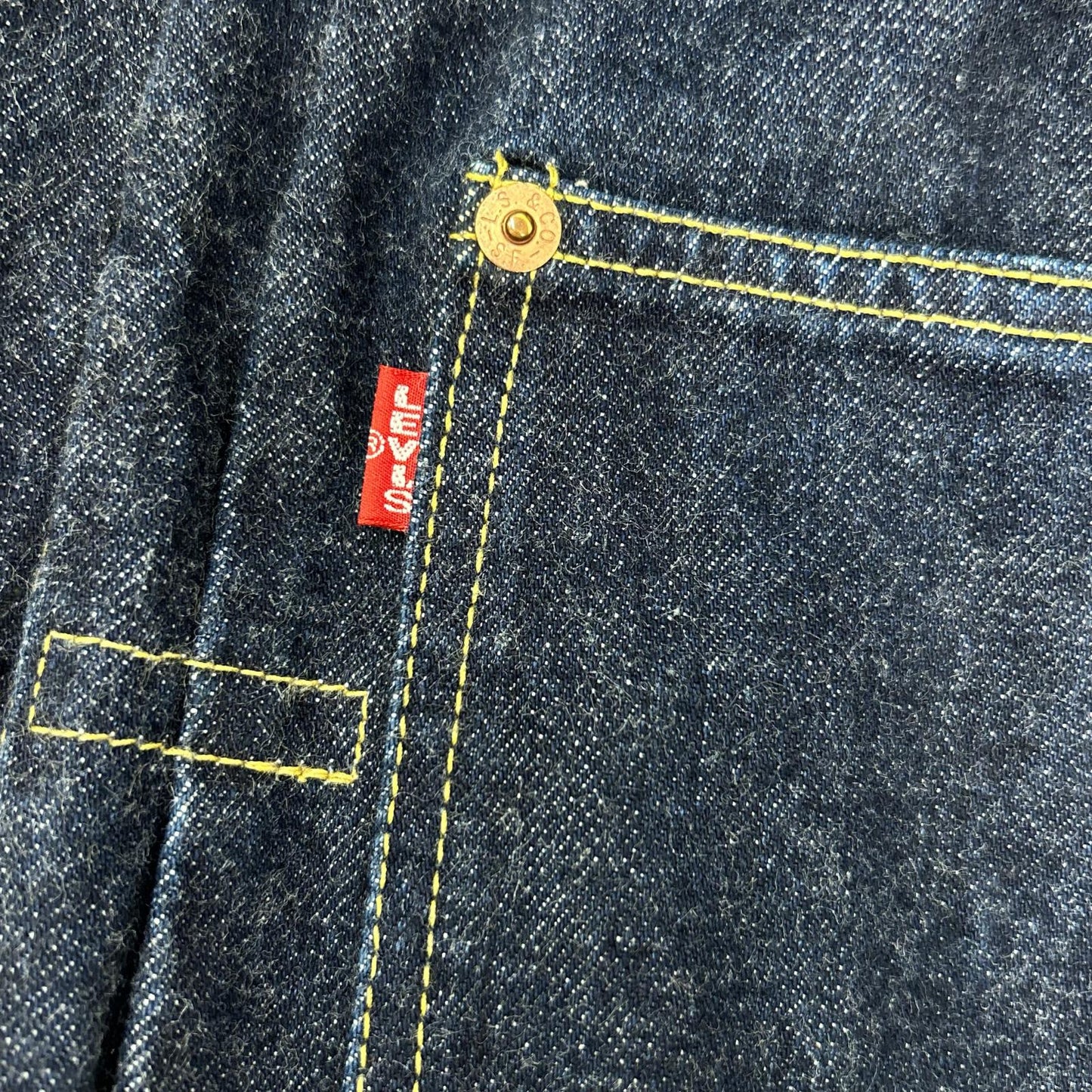 LEVI'S 71506XX WWII Model Indigo Denim Jacket Size 36