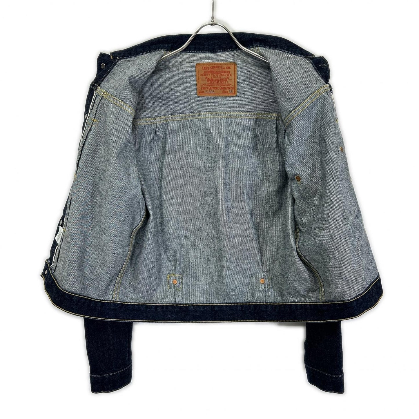 LEVI'S 71506XX WWII Model Indigo Denim Jacket Size 36