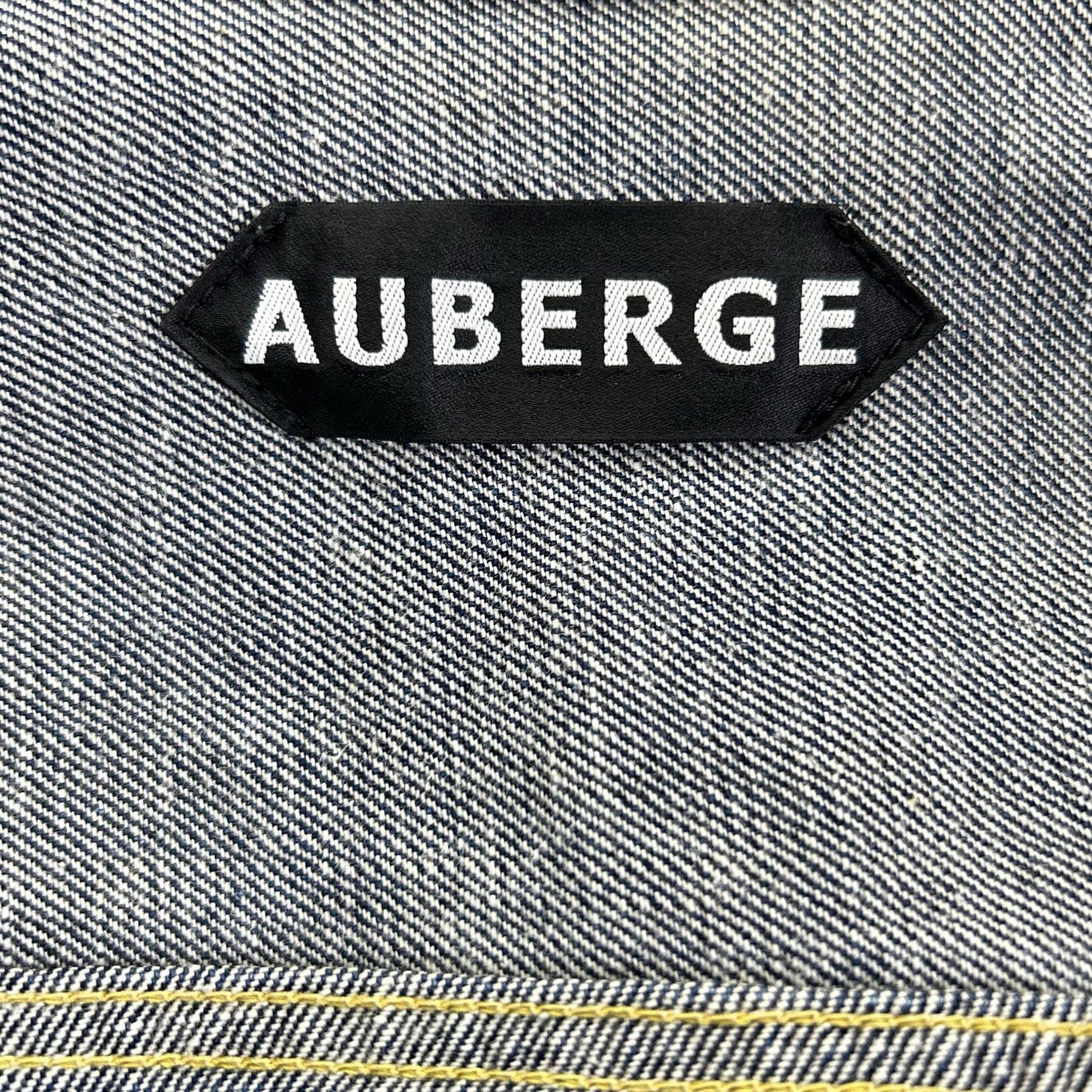 AUBERGE LEFTY Lee-Type Indigo Denim Jacket Size 40