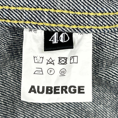 AUBERGE LEFTY Lee-Type Indigo Denim Jacket Size 40