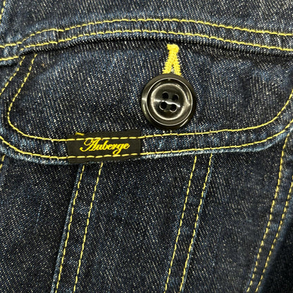 AUBERGE LEFTY Lee-Type Indigo Denim Jacket Size 40