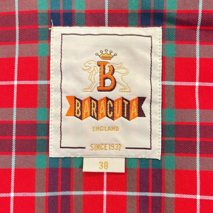 BARACUTA BRCPS0001 Beige Harrington Jacket Size 38