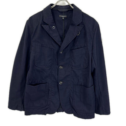 Engineered Garments Navy Wool Single-Breasted Jacket Size S