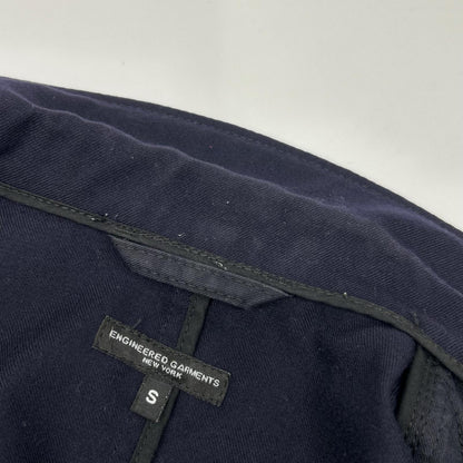 Engineered Garments Navy Wool Single-Breasted Jacket Size S