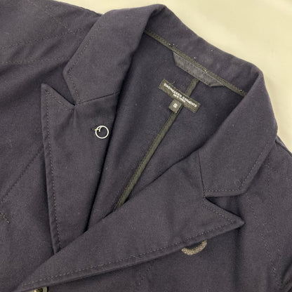 Engineered Garments Navy Wool Single-Breasted Jacket Size S