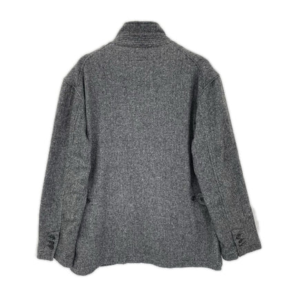Engineered Garments Gray Herringbone Wool Jacket Size M
