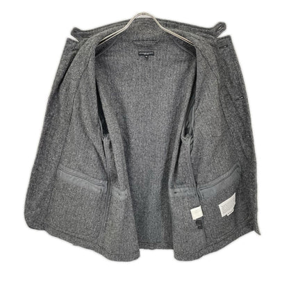 Engineered Garments Gray Herringbone Wool Jacket Size M