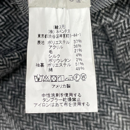Engineered Garments Gray Herringbone Wool Jacket Size M