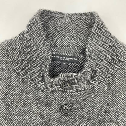 Engineered Garments Gray Herringbone Wool Jacket Size M