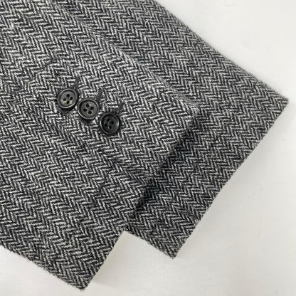 Engineered Garments Gray Herringbone Wool Jacket Size M