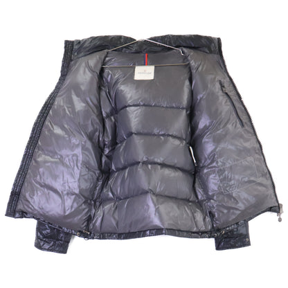 MONCLER MAYA Hooded Nylon Down Jacket Black Size 1