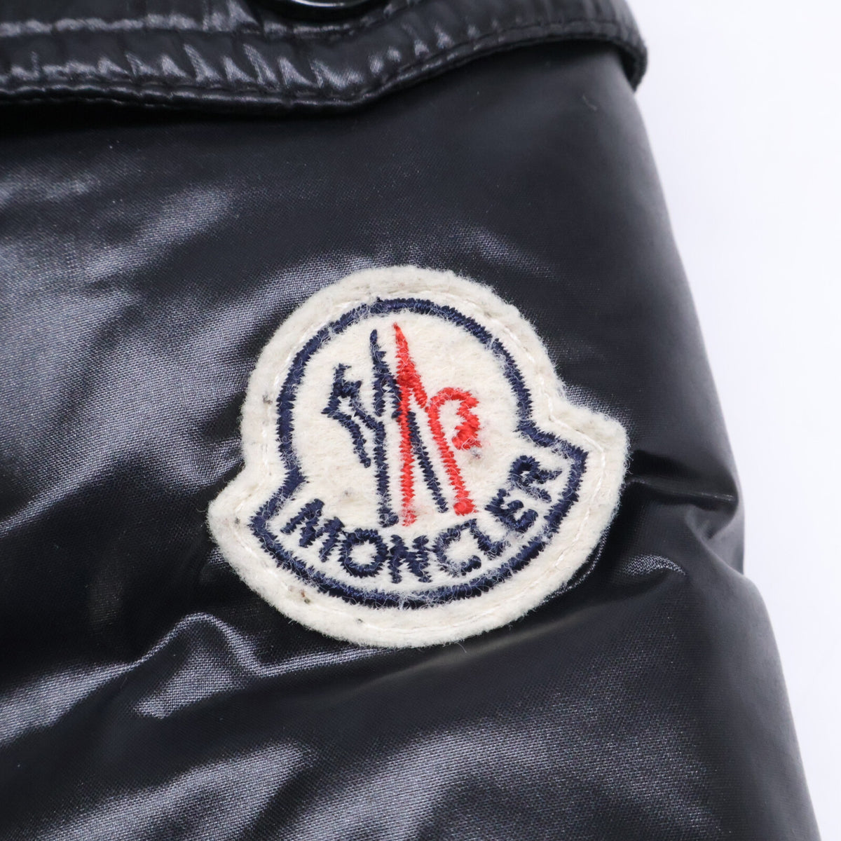 MONCLER MAYA Hooded Nylon Down Jacket Black Size 1
