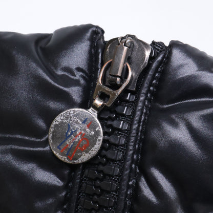 MONCLER MAYA Hooded Nylon Down Jacket Black Size 1