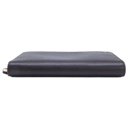 GUCCI Interlocking G Leather Long Wallet Brown Size ONE SIZE