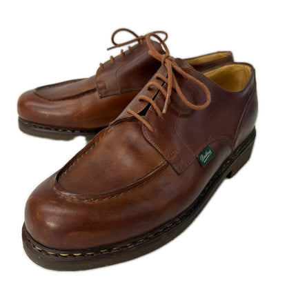 Paraboot 710708 CHAMBORD/TEX U-Tip Shoes Marron Boots Size 8