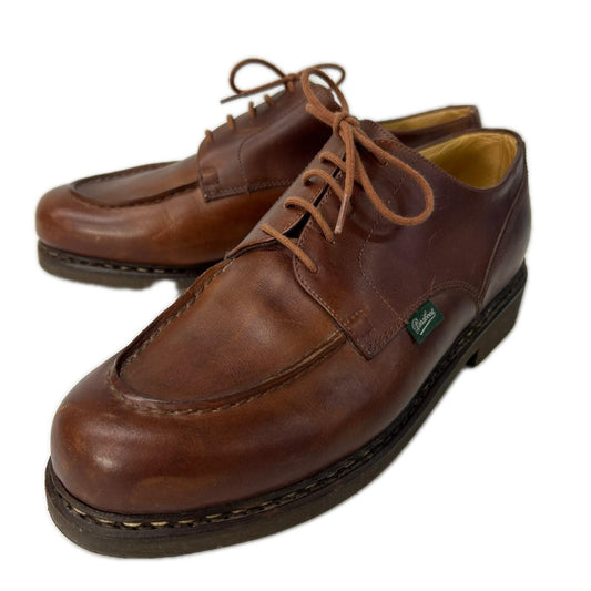 Paraboot 710708 CHAMBORD/TEX U-Tip Shoes Marron Boots Size 8