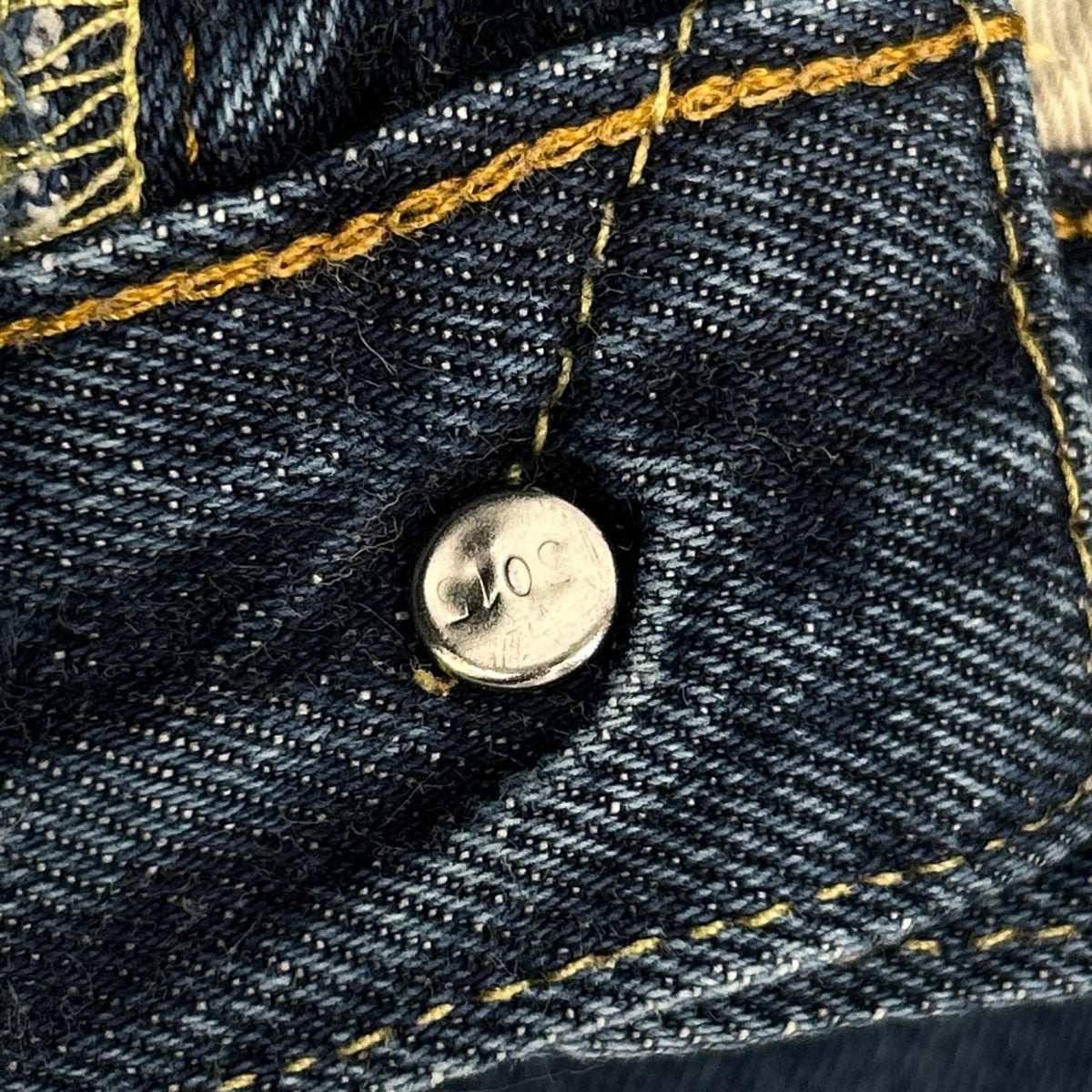 LEVI'S 501XX 1955 Model Indigo Jeans Size W31L34
