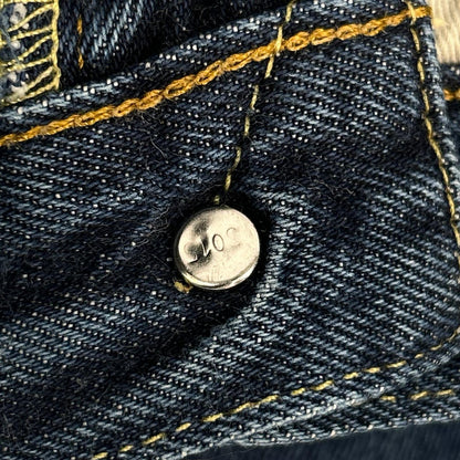 LEVI'S 501XX 1955 Model Indigo Jeans Size W31L34