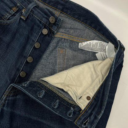 LEVI'S 501XX 1955 Model Indigo Jeans Size W31L34