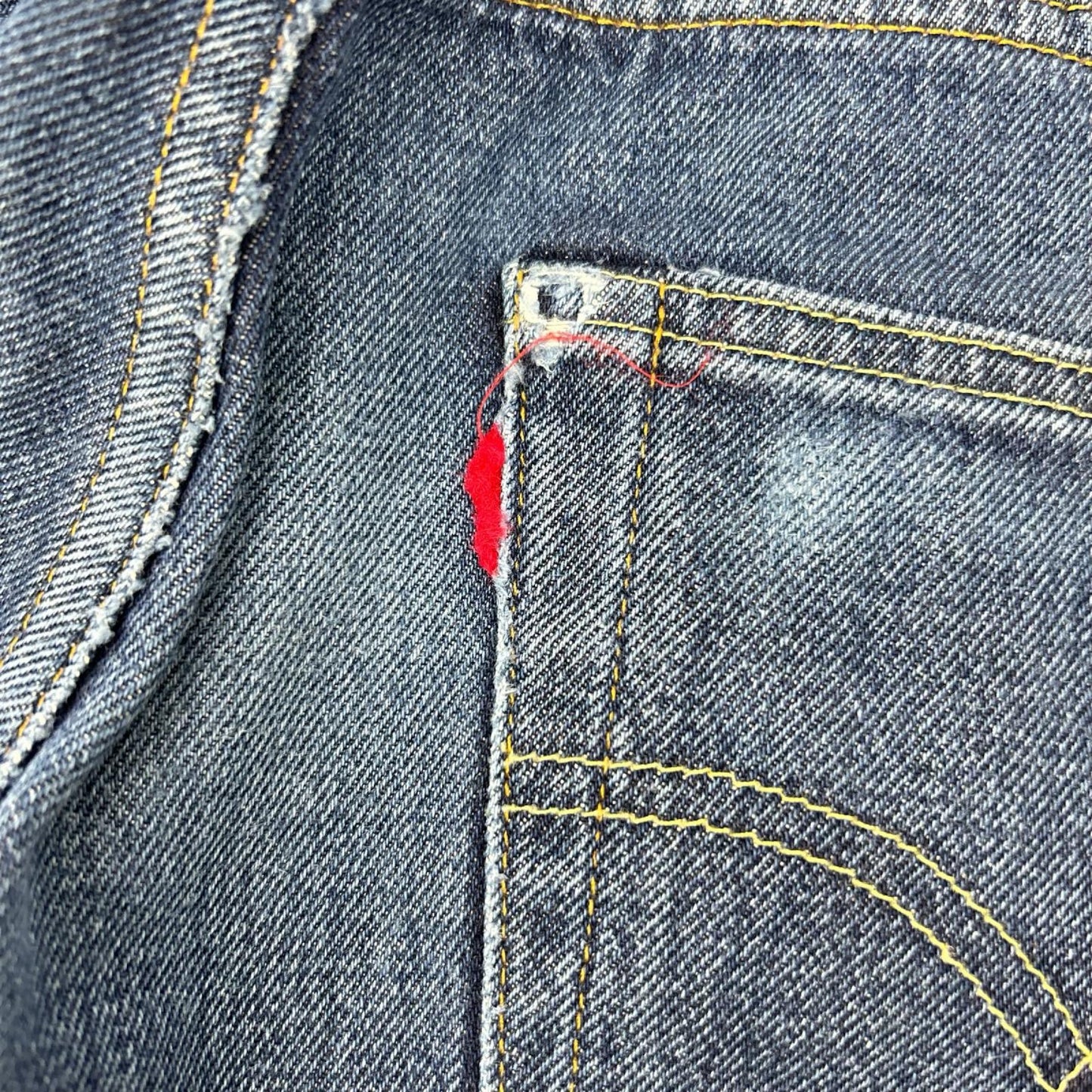 LEVI'S 501XX 1955 Model Indigo Jeans Size W31L34