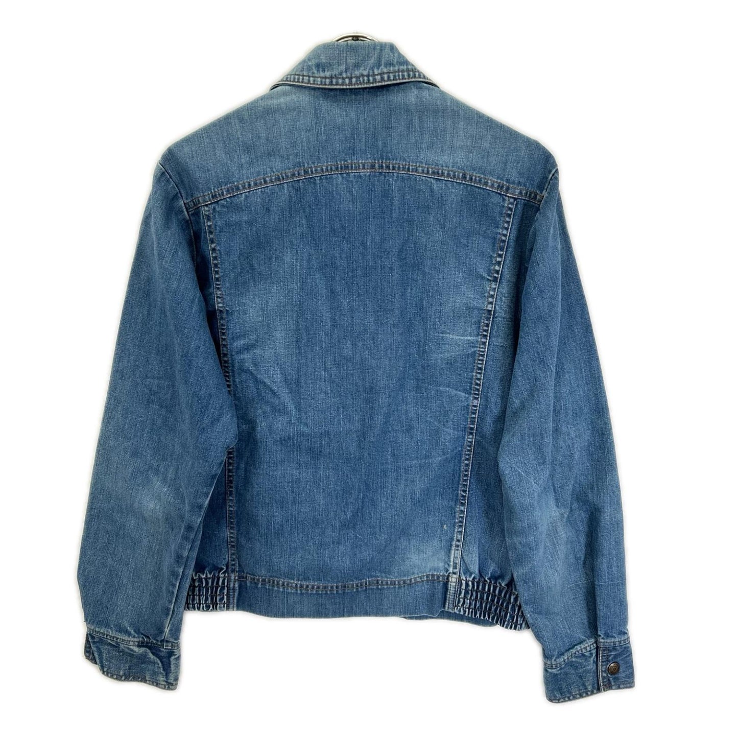 LEVI'S 70s Blue Denim Zip-Up Jacket Size L