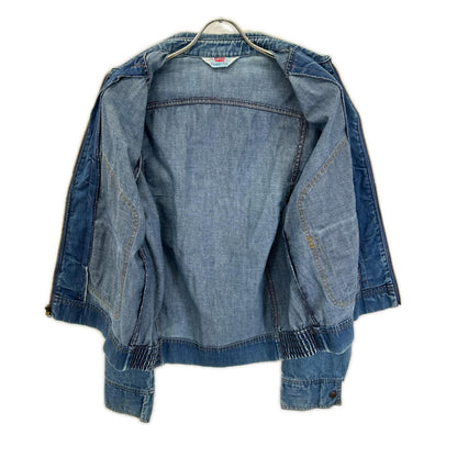 LEVI'S 70s Blue Denim Zip-Up Jacket Size L
