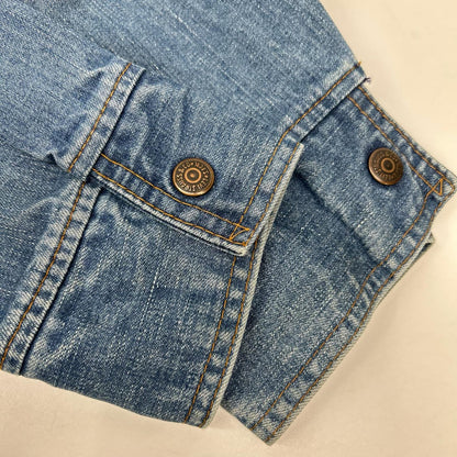 LEVI'S 70s Blue Denim Zip-Up Jacket Size L