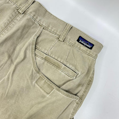 Patagonia AW06 Cotton Stand-Up Pants Beige Size 34