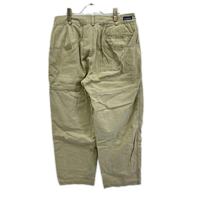 Patagonia AW06 Cotton Stand-Up Pants Beige Size 34