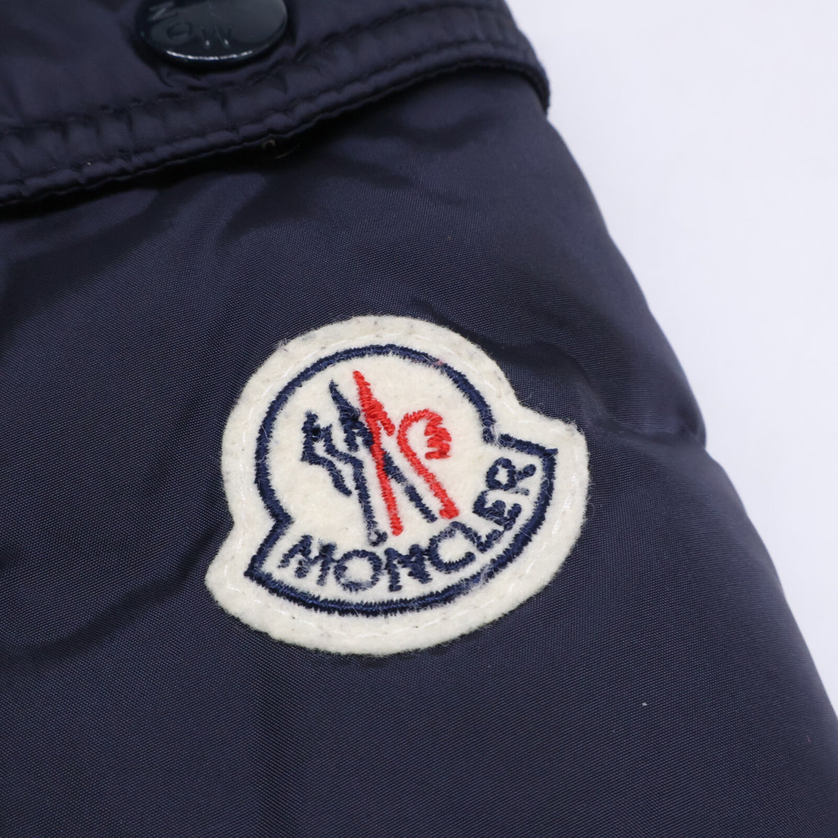 MONCLER Maya Hooded Down Jacket Nylon Navy Size 0