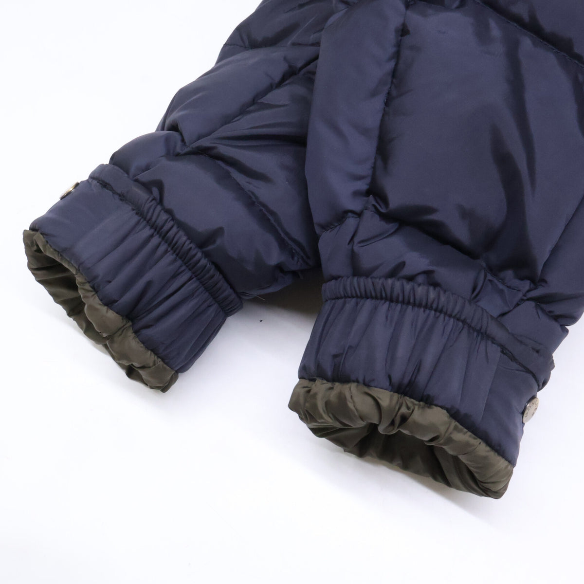MONCLER Maya Hooded Down Jacket Nylon Navy Size 0