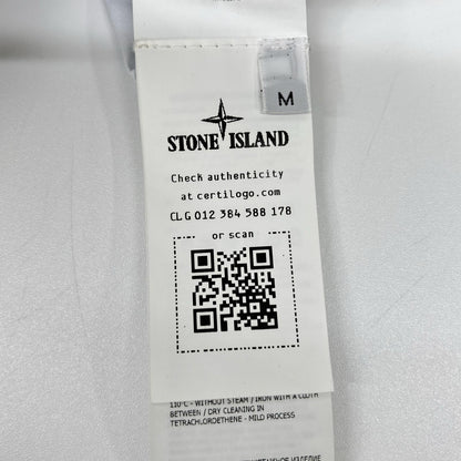 STONE ISLAND 7615540B2 Light Grey Soft Cotton Long Sleeve Size M