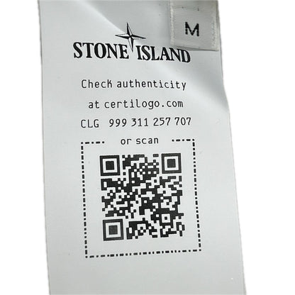 STONE ISLAND Organic Cotton Summer Sweater Ivory Size M