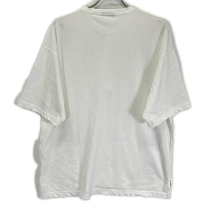 YLEVE White Cotton Henley Neck Short Sleeve Size 4