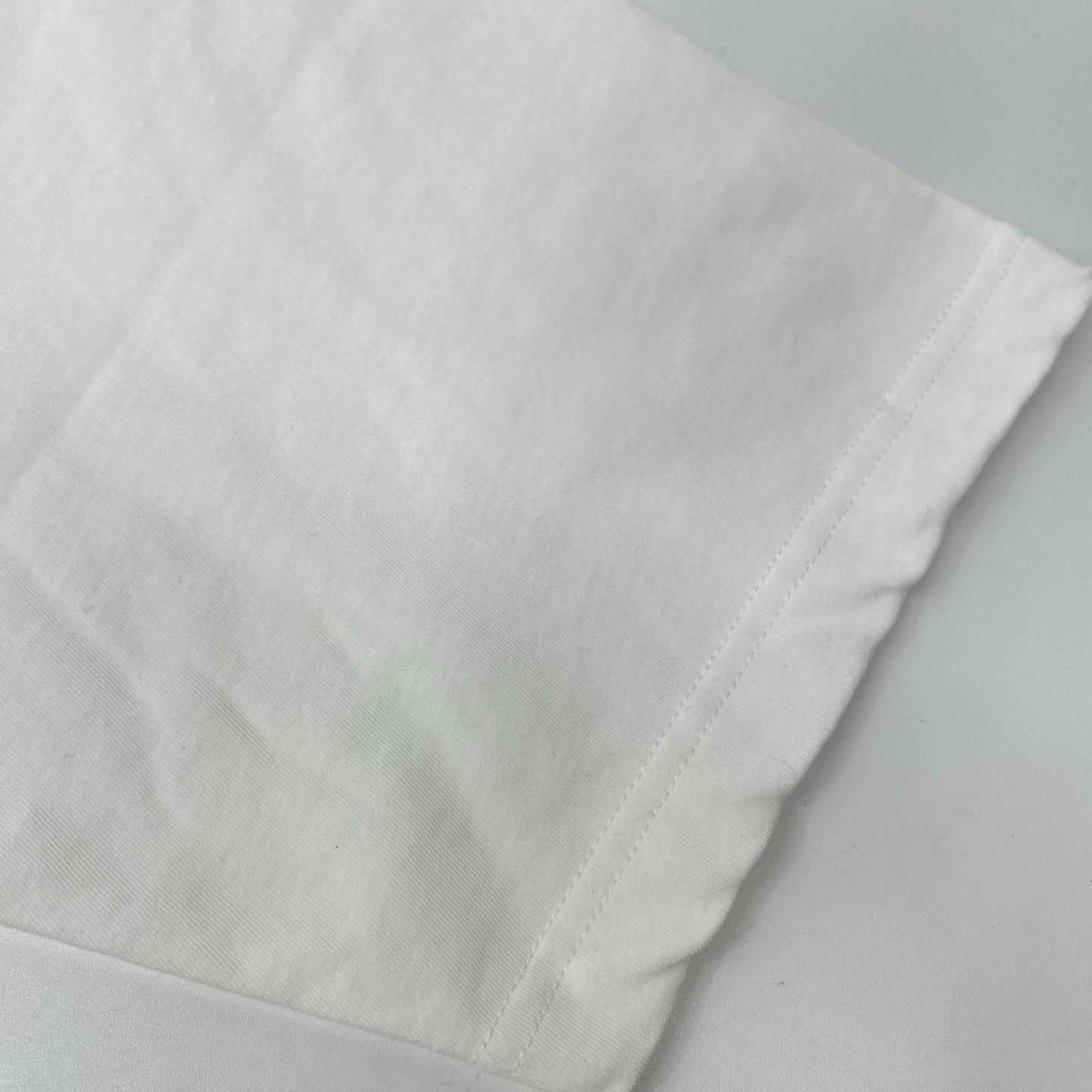 YLEVE White Cotton Henley Neck Short Sleeve Size 4