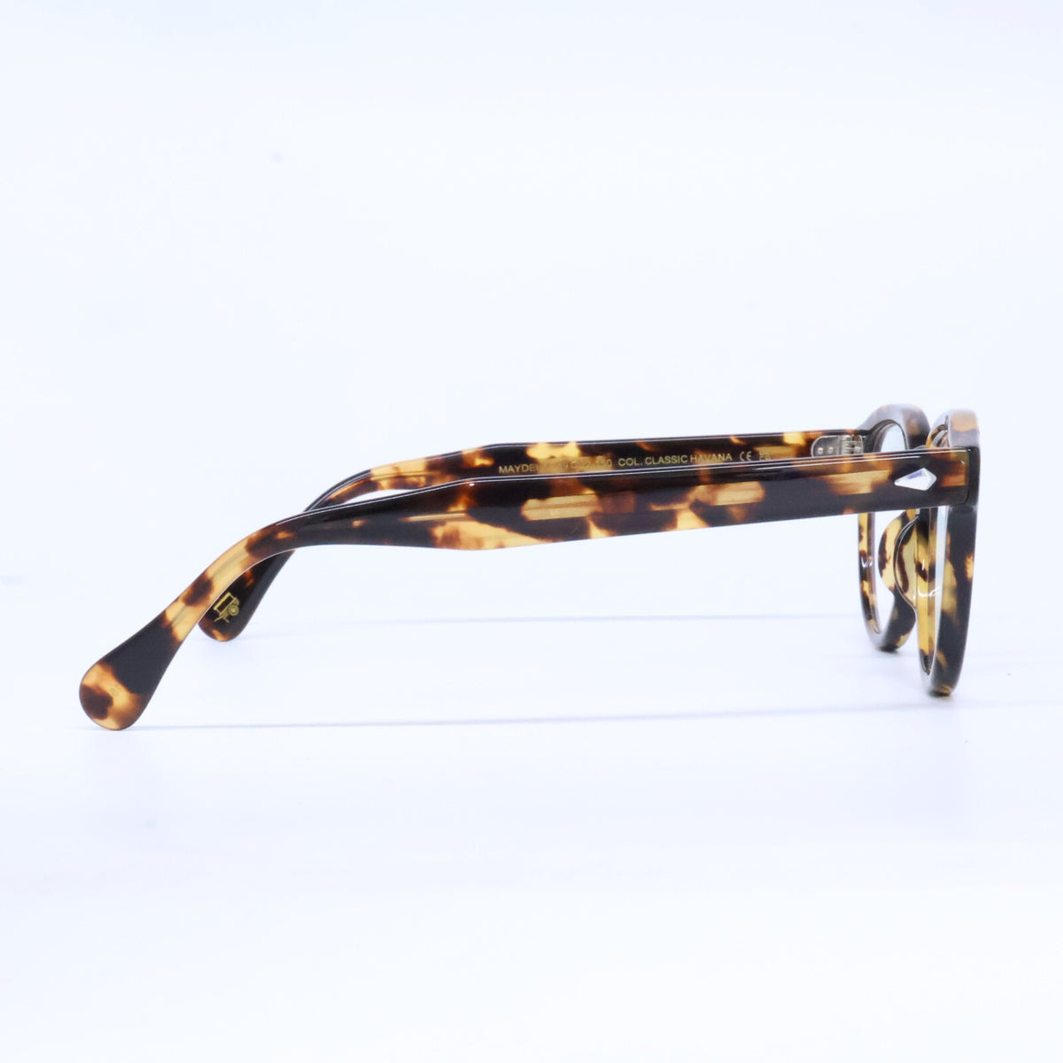 MOSCOT MAYDELA Boston Shape Classic Havana Glasses Size 49X22-150