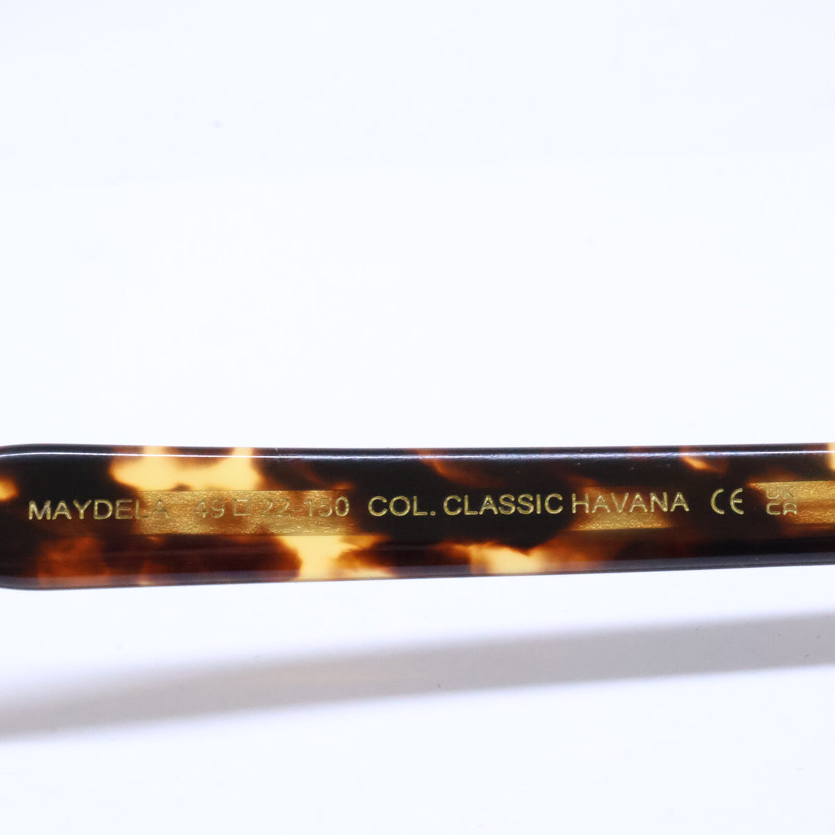 MOSCOT MAYDELA Boston Shape Classic Havana Glasses Size 49X22-150