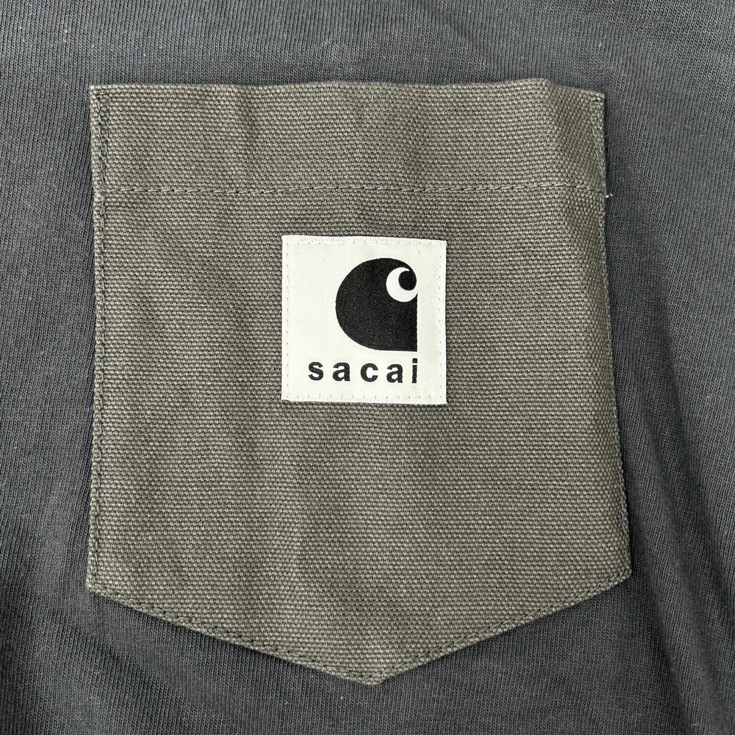 sacai 24-0725S x Carhartt WIP Grey Collab Size 3