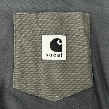 sacai 24-0725S x Carhartt WIP Grey Collab Size 3