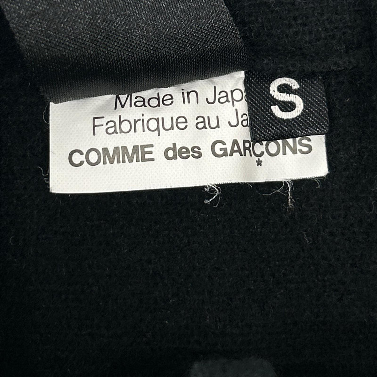 BLACKCOMMEdesGARCONS Black Wool Blend Sarouel Pants Size S